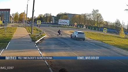 ДТП в Буда-Кошелёво: ребёнка сбили на переходе