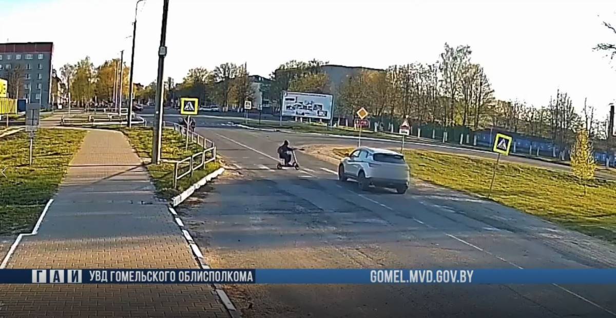 ДТП в Буда-Кошелёво: ребёнка сбили на переходе