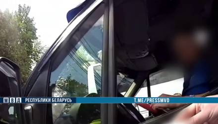 В Гомеле задержали пьяного водителя, перевозившего детскую экскурсионную группу