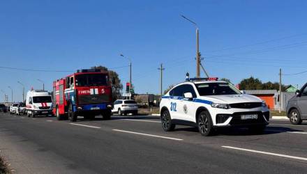 На Гомельщине проверяют, как водители уступают дорогу спецтранспорту