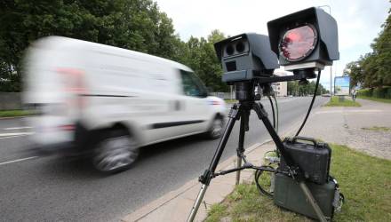 Где в Гомеле и области 4 июня будут работать датчики контроля скорости