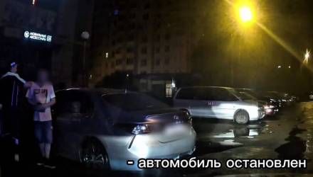 В Гомеле задержали пьяного бесправника