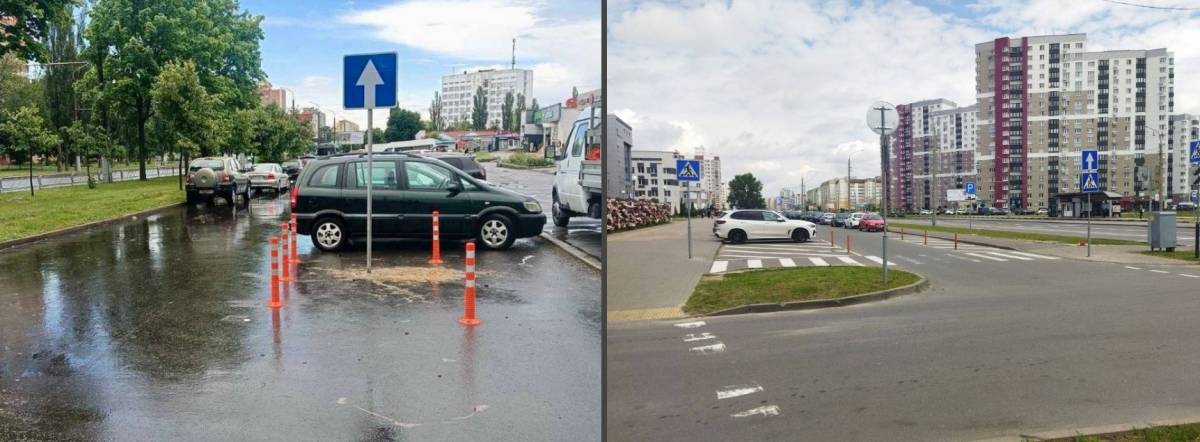 В Гомеле на двух улицах изменена схема дорожного движения