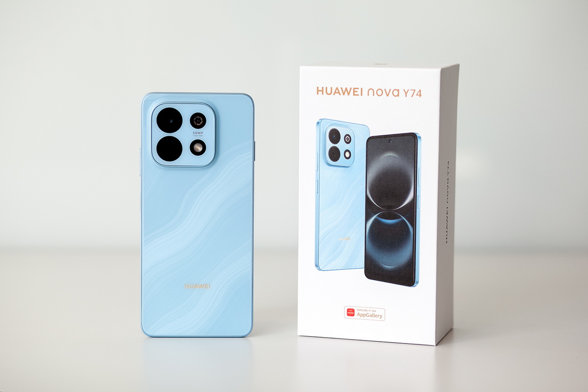 Продажи Huawei nova Y74 в Гомеле уже стартовали. Смартфон доступен в голубом и черном цветах.