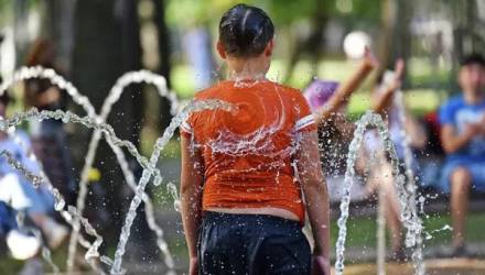 В Беларусь идет жара до +36 °C