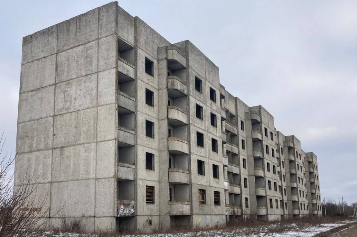 Фотофакт. В Речицком районе снесли пятиэтажку