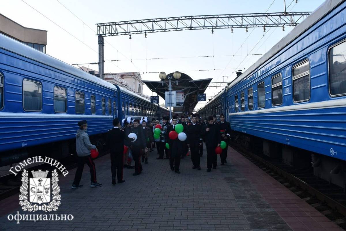 Гомель принимает школьников из Ульяновской области