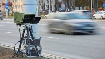 Где в Гомеле и области 7 сентября установлены мобильные камеры контроля скорости