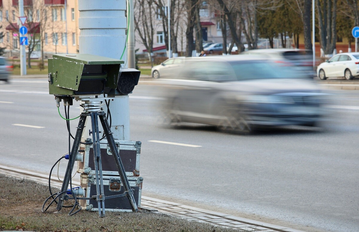 Где в Гомеле и области 7 сентября установлены мобильные камеры контроля скорости