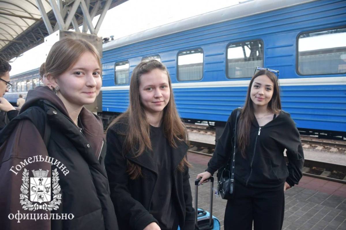 Гомель принимает школьников из Ульяновской области