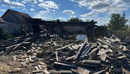 В Гомельской области из-за детской шалости сгорело 16 построек