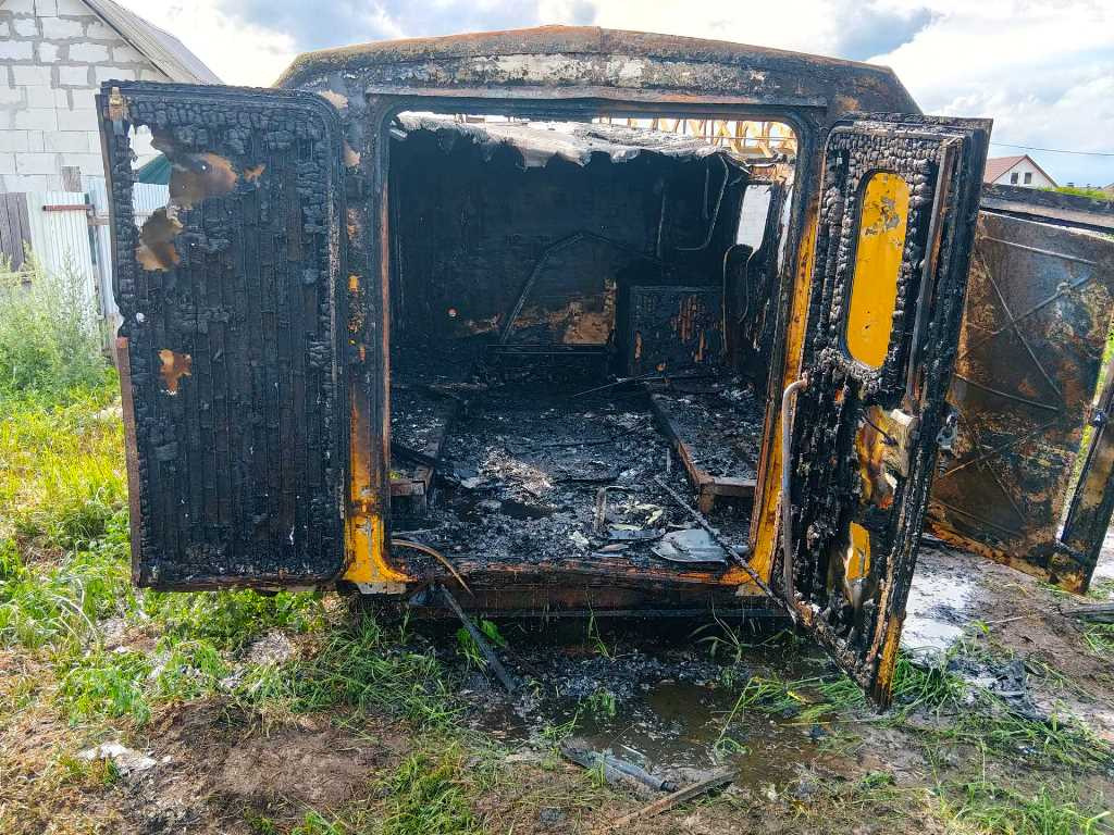 В Гомельской области из-за детской шалости сгорело 16 построек