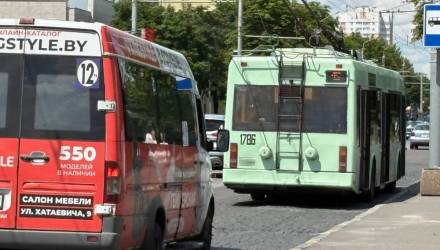 В выходные в Гомеле общественный транспорт изменит маршруты