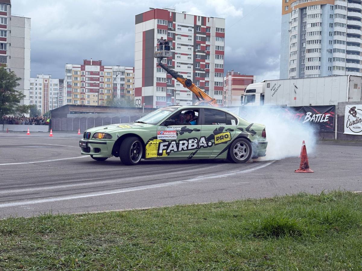В Гомеле прошел зрелищный Drift Battle: большой фотоотчет