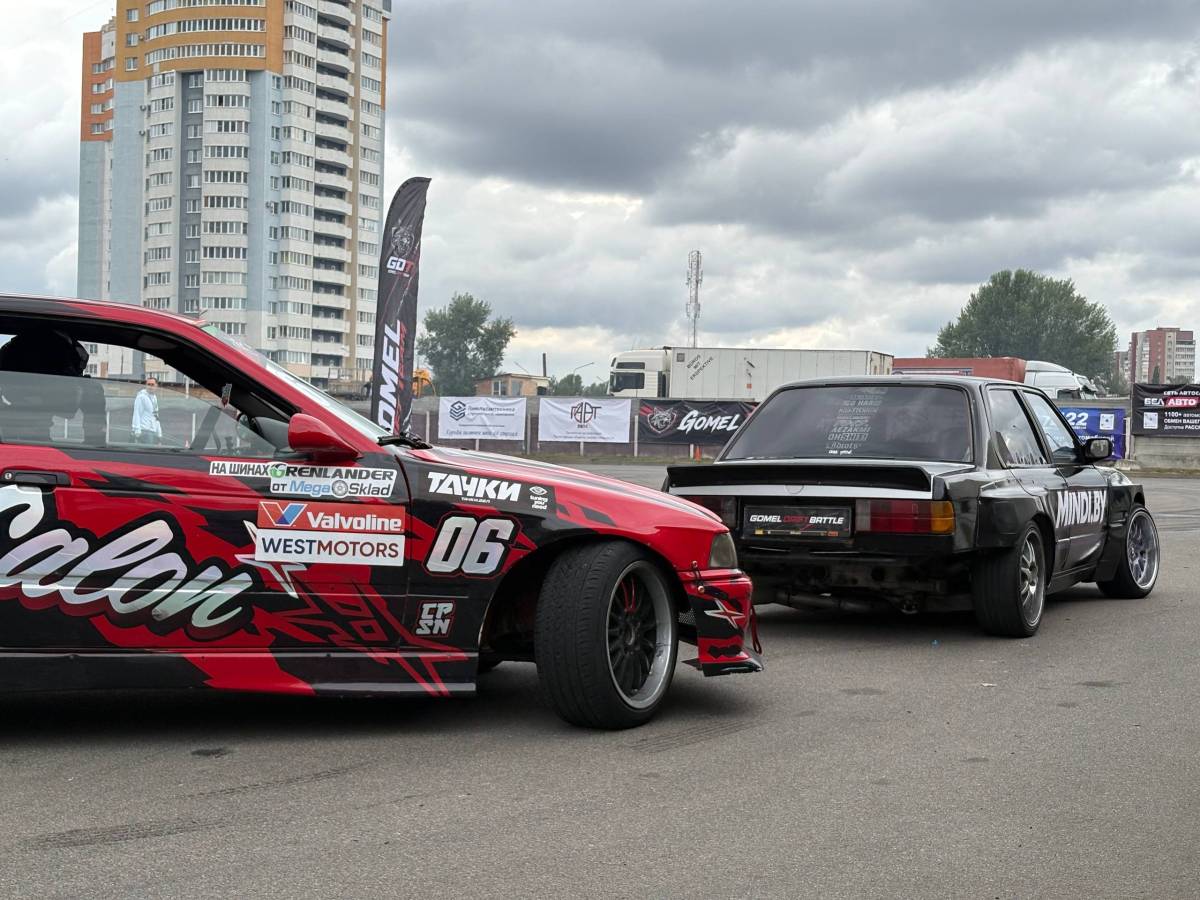Собрали большой фотоотчет с Gomel Drift Battle — смотрите, как это было.