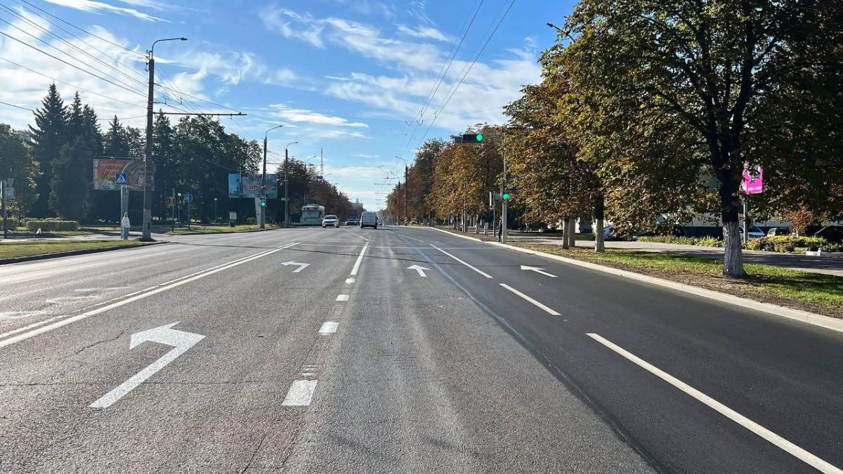 На Советской в Гомеле изменилась дорожная разметка