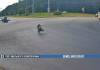 На одном колесе и по тротуару. В Гомеле задержали мотоциклиста-трюкача