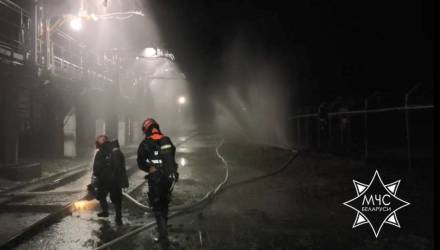 На Гомельском химзаводе произошла утечка аммиака