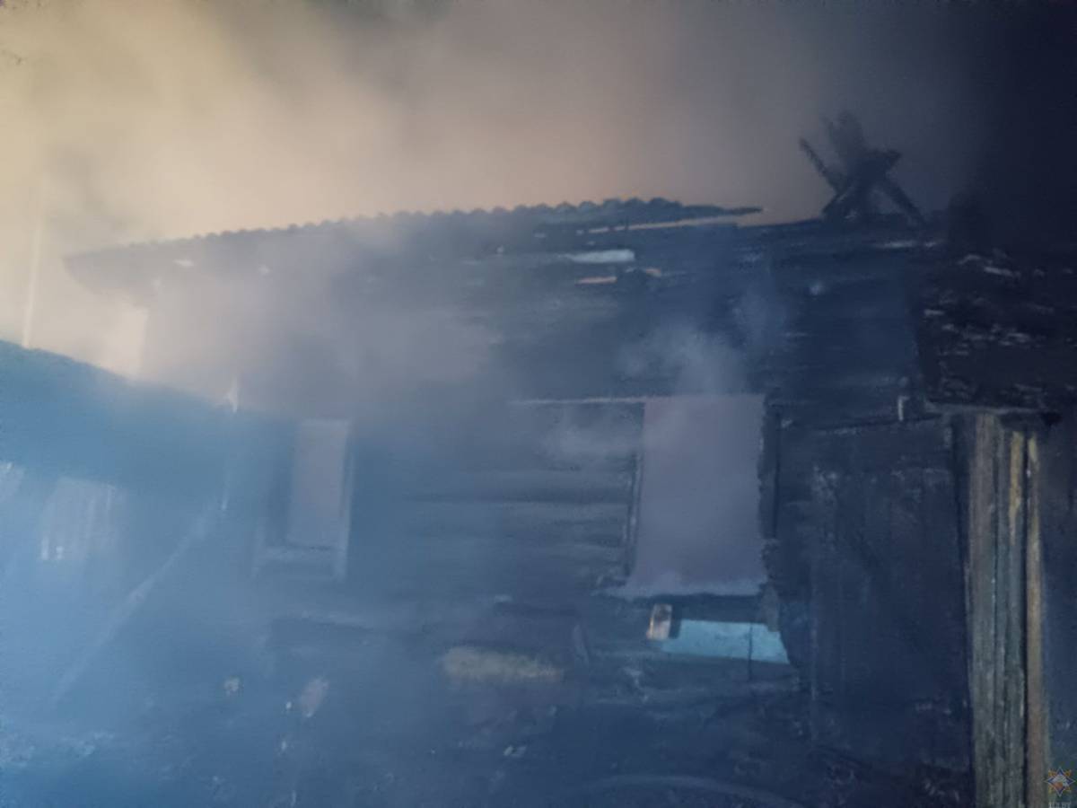 В Буда-Кошелевском районе при пожаре в доме погиб пенсионер