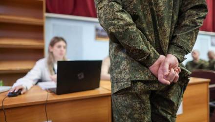 21-летний житель Жлобина уклонился от призыва и получил уголовное наказание