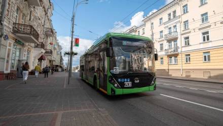 В Гомеле меняют расписание двух троллейбусов