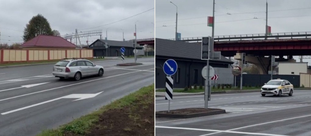 В Гомеле появился новый регулируемый перекресток