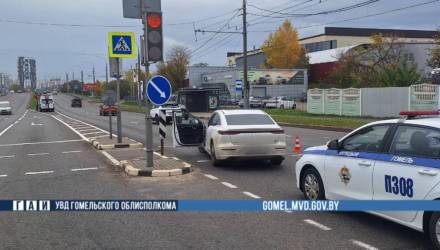 В Гомеле на пешеходном переходе сбили женщину