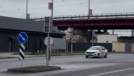 В Гомеле появился новый регулируемый перекресток