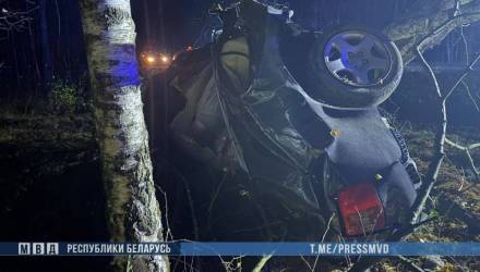 В Лельчицком районе в ДТП погибли трое подростков