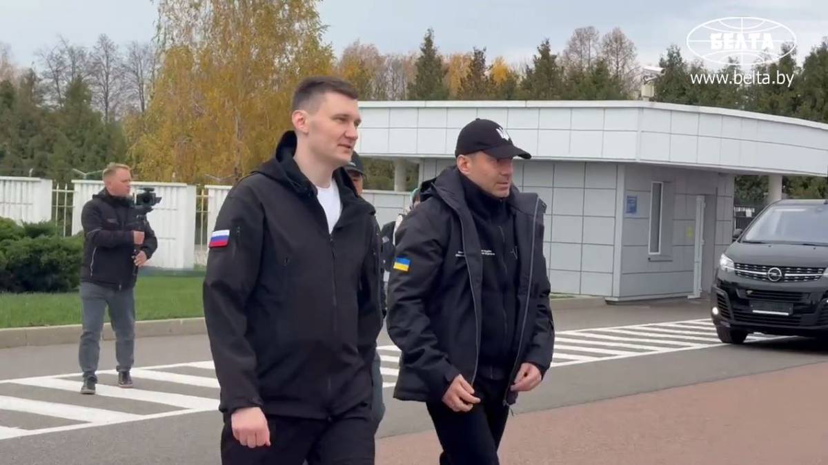 Российская и украинская делегации покинули аэропорт Гомеля