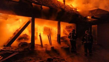 На Гомельщине с начала года на пожарах погибли 56 человек