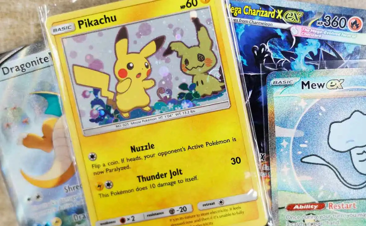 Маляр из Британии стал миллионером после продажи карточек Pokémon
