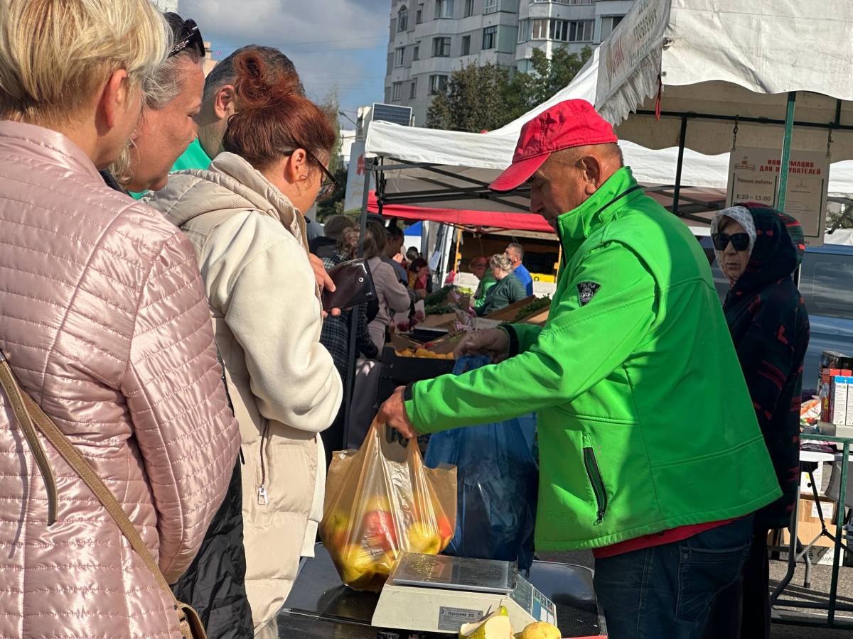 В Гомеле в эти выходные снова работают сельхозярмарки